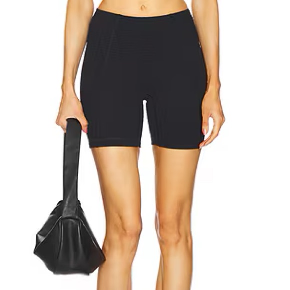 Nwt Gigi C Mila Snakeskin Short In Black Sz Xs L Xl